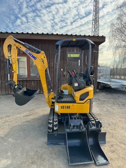 Pásový bagr XCMG XE18E - 3