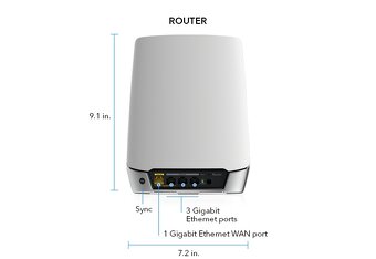 🔥Netgear Orbi RBK753 WiFi 6 Mesh systém – TOP stav (AX4200) - 3