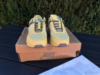 Travis Scott Nike Air Max 1 Saturn Gold/Tea Tree Tenisky - 3