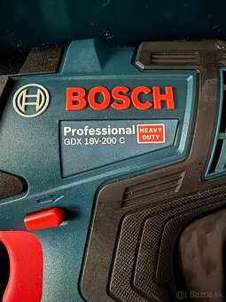 Razovy utahovak Bosch professional GDX 18V-200C - 3