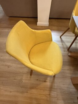 Stoličky masív dub 6ks - 3