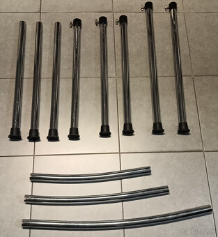 trubky, rúrky, clampy, ramená na bicie - 3