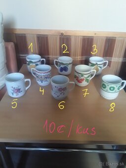 Retro hrnceky,taniere,mixer,slahač, - 3