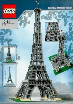 LEGO Eiffel Tower 10181 - použité (vzácne) - 3