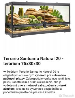Terarium 75x30x30cm - 3