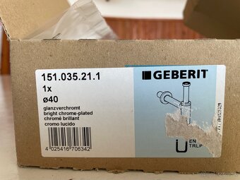 Predám Sifón umývadlový Geberit PVC-CR 151.035.21.1 - 3