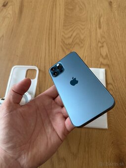 iPhone 12 Pro 128 gb Pacific Blue v záruke + príslušenstvo - 3