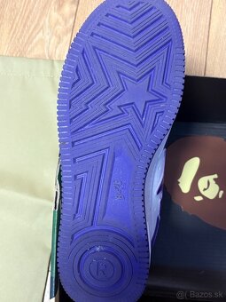 A Bathing Ape Bape Sta White Purple - 3