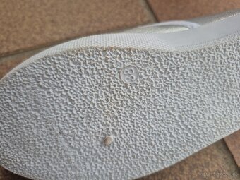 nové strieborné tenisky slip on 38 - 3