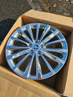 Nová alu kola Trinity leštěné 19" Škoda Superb L&K - 3