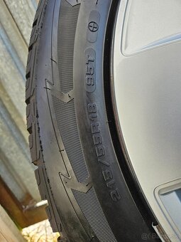 Originálna zimná sada VW - 5x112 r18 + 215/55 r18 - 3