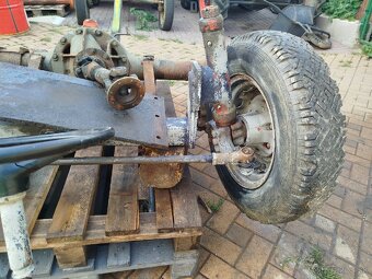 Malotraktor Predná náprava - 3
