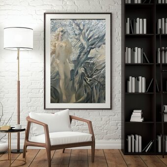 Nymfa pri strome - 3