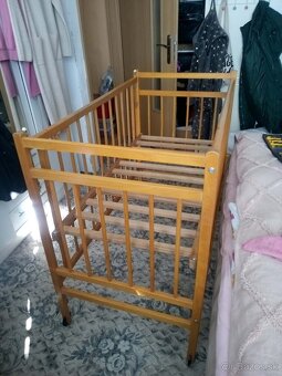 Predám retro detskú postieľku - 3