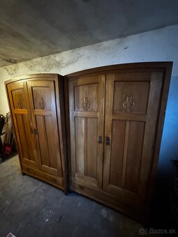 Staré skrine drevené stolik - 3