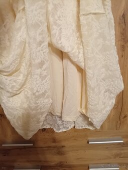 Svadobné / popolnočné / spoločenské / letné šaty XS 34 - 3