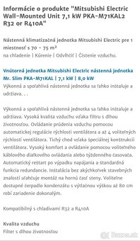 Klimatizácia MITSUBISHI ,4v1, prémiová-výkonná,8kw - 3