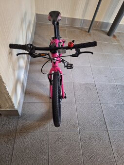 Predám detský bicykel 20kola Amulet ružový - 3