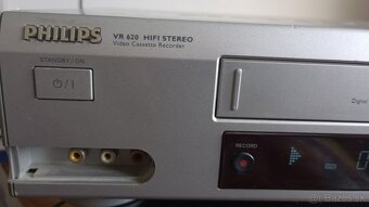 Predám video rekordér Philips VR 620 - 3