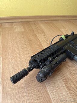 PDW 808 AEG Double Bell Čierna - bez baterky - 3