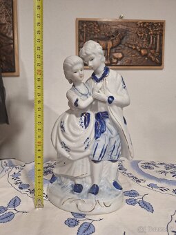 Porcelánová soška pár - 3