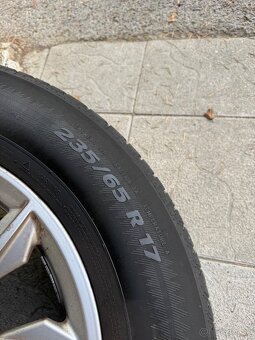 elektróny r17 5x112 66,6 original Audi Q5 kompletná sada - 3