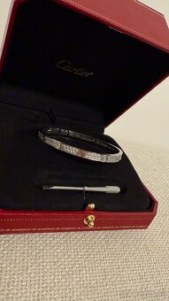 Strieborný náramok Cartier - 3