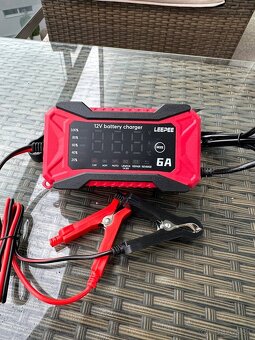 Nabíjačka na autobatérie 6A 12V (nová) - 3