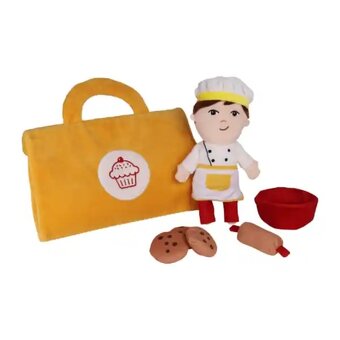 Plyšová bábika s doplnkami - 3