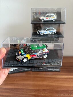 Rally modely v mierke 1:43 - zberateľské - 3