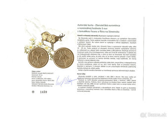 Autorské karty k minciam 5€ - 3