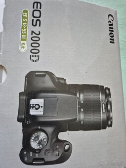 Canon fotak EOS 2000D - 3