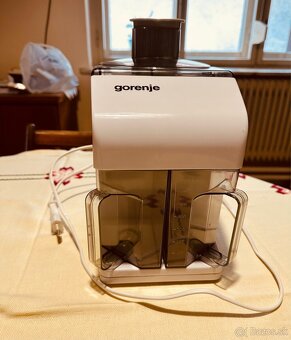 Odšťavovač GORENJE+Strúhadlo Mini Wonder -nikdy nepoužívané - 3