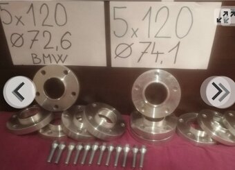 Rozsirovacie podlozky duralove 5X112 aj 5X120 aj iné - 3