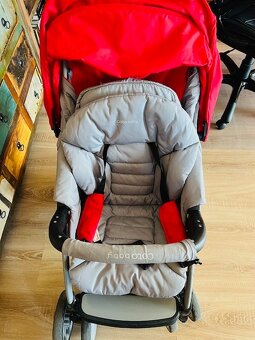 Športový kočík Torre Coto Baby - červená / šedá - 3