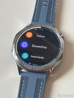 Huawei watch GT 5 46mm, modro-strieborné - 3