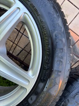205/60 R16 zimné pneumatiky Continental + elektróny - 3