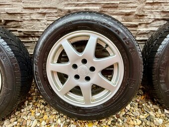 Komplet zimnú sadu alu na Škoda,Vw,Seat - 5x100 195/65 R15. - 3