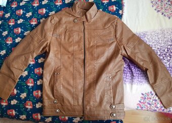 Zdravím, predám kožennú pánsku bundu zateplenú - 3