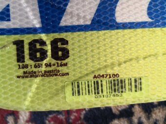 Predam lyze Atomic super cross 7, 166cm - 3