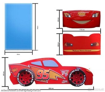 Detská posteľ McQueen - 3