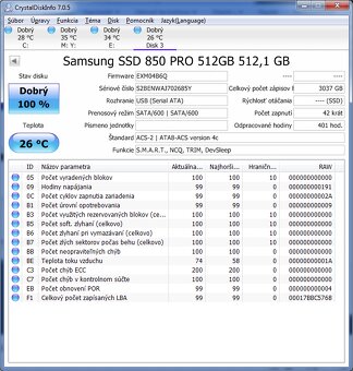 Samsung SSD 850 Pro 512GB - 3