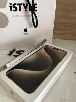 Iphone 15 pro max 256gb - 100% stav - 3
