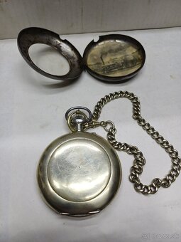 Predám starozitne vreckove hodinky - 3