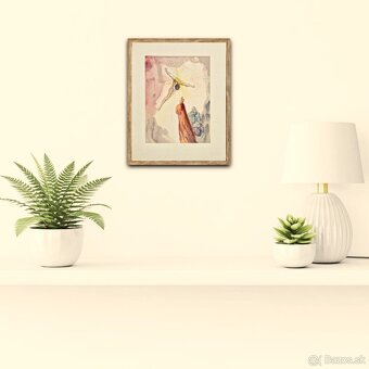 SALVADOR DALI - Zjavenie Krista (Dante - Božská komédia) - 3