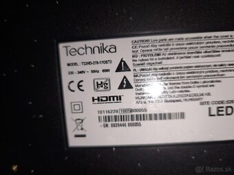 32"/82cm Technika Smart LED TV, Wifi, Internet - 3