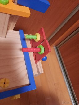 Drevený pracovný stôl LUPILU - 3