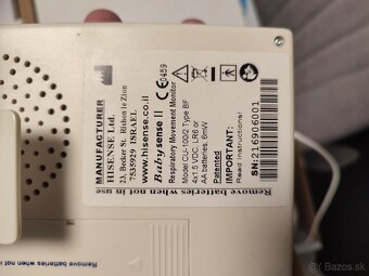 Monitor dychu Babysense 2 - 3