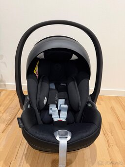 Predám autosedačku Cybex Cloud T i-Size Sepia Black Plus + C - 3