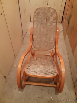 Starožitné hojdacie kreslo - 3